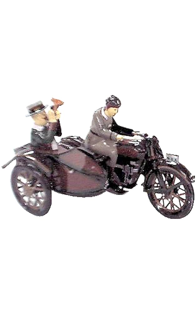 Amazon.com: Alexander Taron Importer Tin Wind Up Motorcycle